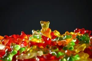 pile of gummy bears