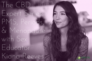 CBD Expert Series interview with Kiana Reeves header image